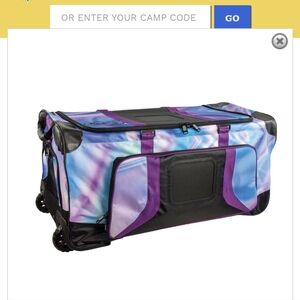Soft duffle trunk for camp